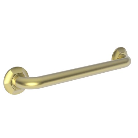 Newport Brass 19" L, Two Post, Solid Brass, 16" Grab Bar in Satin Brass (Pvd), Satin Brass (PVD) 1200-3916/04